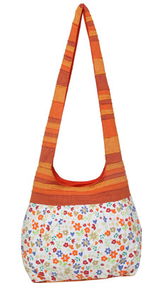 Anekaant Flora Shoulder Bag Orange-01 Anekaant Flora Shoulder Bag Orange-01