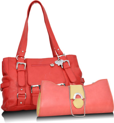 35% OFF on Butterflies Trendy Hand-held Bag Red, Red 35% OFF on Butterflies Trendy Hand-held Bag Red, Red