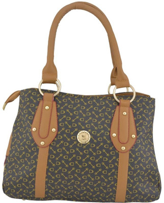 20% OFF on Khoobsurati Modish Printed Ladies Shoulder Bag Brown