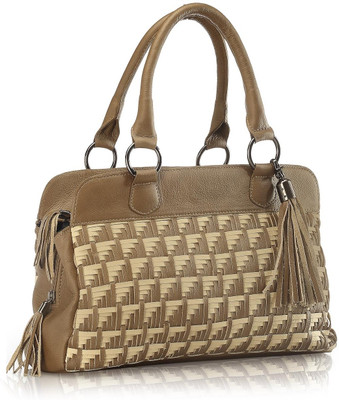 Phive Rivers Zuri_Pr531 Shoulder Bag Brown and cream
