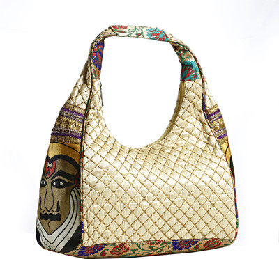 44% OFF on Aapno Rajasthan Faux Leather Slouchy with Kerala Folk Dance Print Hobo White 44% OFF on Aapno Rajasthan Faux Leather Slouchy with Kerala Folk Dance Print Hobo White