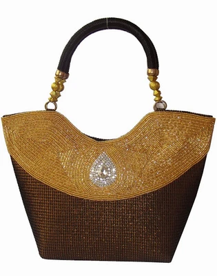 55% OFF on Moksh NX203BKAN450 Hand-held Bag Antique, Black