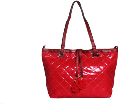 56% OFF on Ligans NY Dasia Shoulder Bag Red