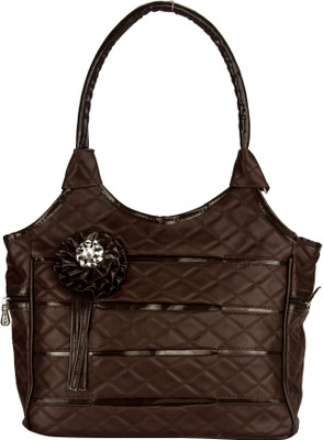 66% OFF on Glitters Flowery Shoulder Bag Brown 66% OFF on Glitters Flowery Shoulder Bag Brown