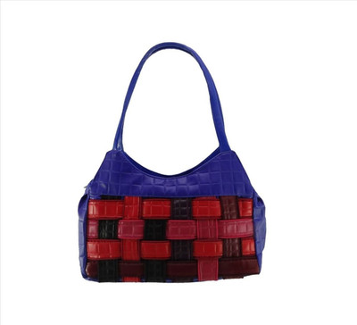 37% OFF on Regalovalle Mat Hand-held Bag Blue 37% OFF on Regalovalle Mat Hand-held Bag Blue