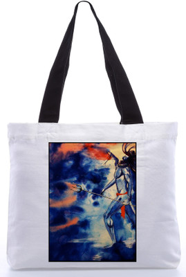 30% OFF on Snoogg Canvas Design Lord Shiva Tote Multicolor 30% OFF on Snoogg Canvas Design Lord Shiva Tote Multicolor