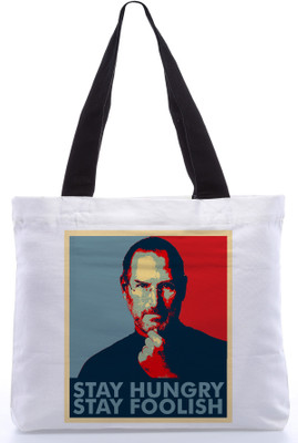 30% OFF on Snoogg Canvas Design Face Print Tote White 30% OFF on Snoogg Canvas Design Face Print Tote White