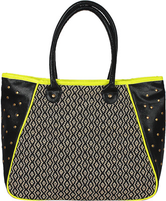 4% OFF on Garam Masala Metallic Charm Shoulder Bag Black9