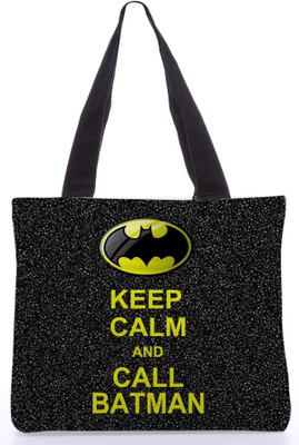 46% OFF on Snoogg Canvas Design Keep Calm Tote Black