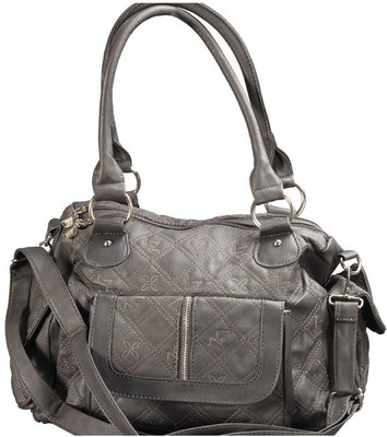 52% OFF on Kraftrush Textured Hand-held Bag Grey-01 52% OFF on Kraftrush Textured Hand-held Bag Grey-01