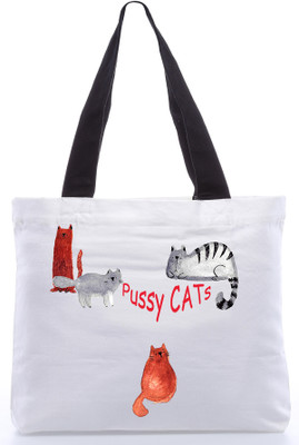 Rebel Pussy Tote Gray