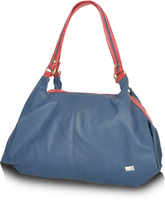 31% OFF on Butterflies Trendy Hand-held Bag Blue