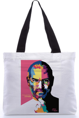 30% OFF on Snoogg Canvas Design Face Print Tote White 30% OFF on Snoogg Canvas Design Face Print Tote White