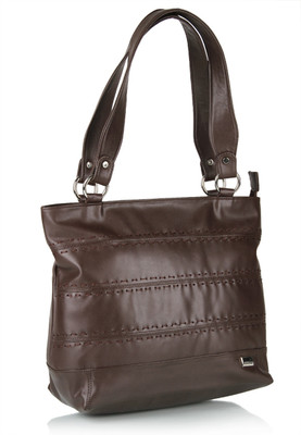 34% OFF on Butterflies Thread Design Shoulder Bag Brown