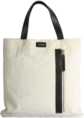 44% OFF on Taws Speak Lazy Tote White