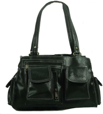 53% OFF on Estoss Multi-Pocket Box Shoulder Bag Black