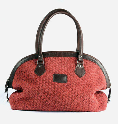 11% OFF on Thayla Leather Hand-held Bag Red-01 11% OFF on Thayla Leather Hand-held Bag Red-01