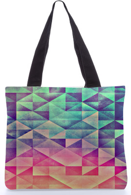 30% OFF on Snoogg Multicolor Abstract Tote Multicolor