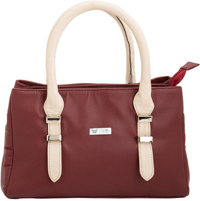59% OFF on Beau Design Imported PU Leather Hand-held Bag Maroon-01 59% OFF on Beau Design Imported PU Leather Hand-held Bag Maroon-01
