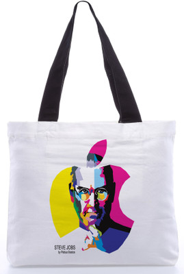 30% OFF on Snoogg Canvas Design Face Print Tote White 30% OFF on Snoogg Canvas Design Face Print Tote White
