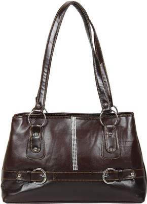 46% OFF on Cocktail Flattering Shoulder Bag Maroon