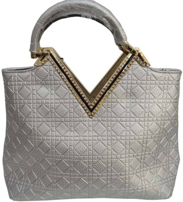 15% OFF on BK Black 49901 Hand-held Bag Silver-04