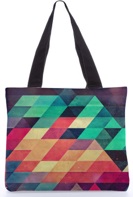 30% OFF on Snoogg Multicolor Abstract Tote Multicolor 30% OFF on Snoogg Multicolor Abstract Tote Multicolor