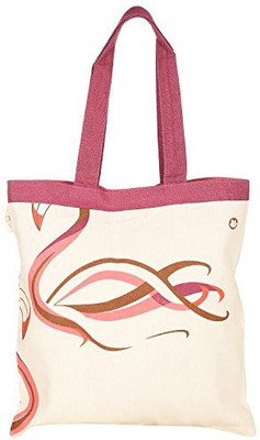 60% OFF on Kohl Flamingo Abstract Tote Beige