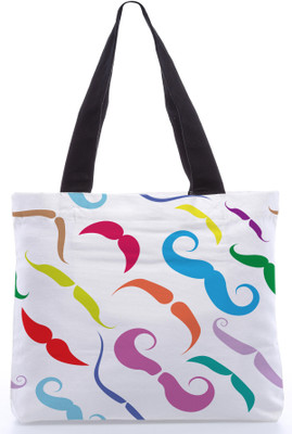 30% OFF on Snoogg Canvas Design Teenager Tote White 30% OFF on Snoogg Canvas Design Teenager Tote White