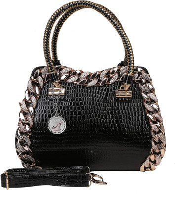 20% OFF on Adara Collections Box Satchel Black-10