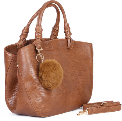 51% OFF on Zotti Pom-Pom Shoulder Bag Brown 51% OFF on Zotti Pom-Pom Shoulder Bag Brown