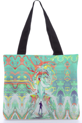 30% OFF on Snoogg Canvas Design Face Print Tote Multicolor 30% OFF on Snoogg Canvas Design Face Print Tote Multicolor