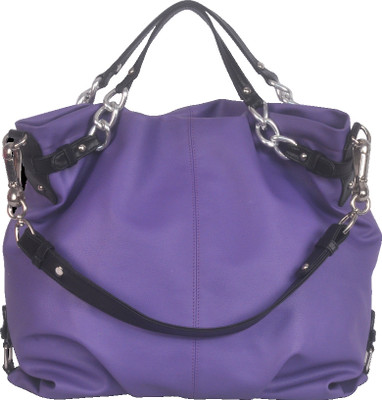 Toteteca Mid Zip Tote Shoulder Bag Purple Toteteca Mid Zip Tote Shoulder Bag Purple