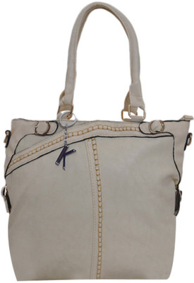 20% OFF on Khoobsurati Trendy Ladies Hand-held Bag Beige