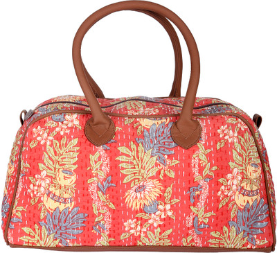 59% OFF on Rajrang Kantha Work Hand-held Bag Pink-04 59% OFF on Rajrang Kantha Work Hand-held Bag Pink-04