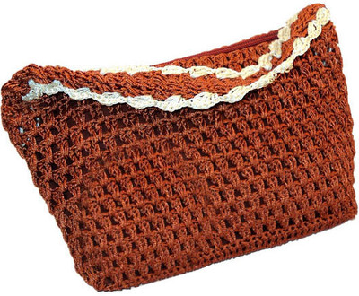 26% OFF on moKanc Crochet Hand Bag Brown 26% OFF on moKanc Crochet Hand Bag Brown