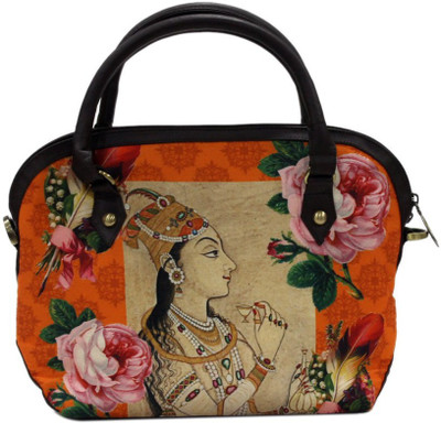 DesiPop Ladies Small Marli Hand-held Bag Orange DesiPop Ladies Small Marli Hand-held Bag Orange