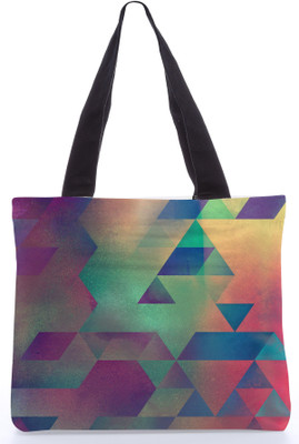 30% OFF on Snoogg Multicolor Abstract Tote Multicolor