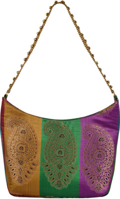 25% OFF on Potlis 49 Hand-held Bag Multicolor 01