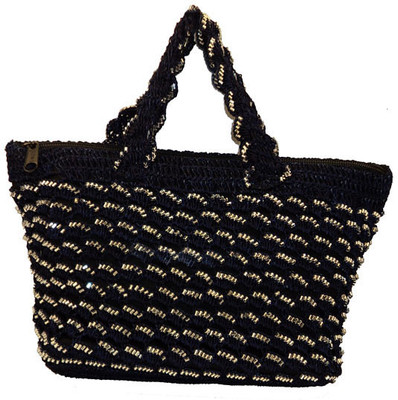 36% OFF on moKanc Crochet Hand Bag Navy Blue 36% OFF on moKanc Crochet Hand Bag Navy Blue