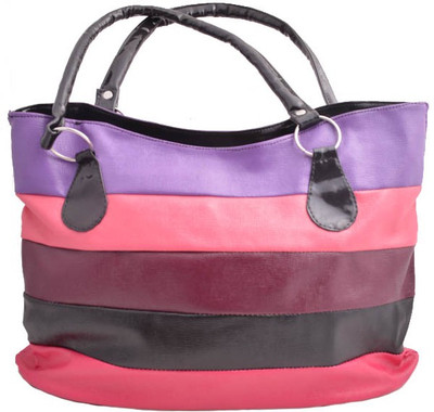 20% OFF on Snoozyshoppers Horizontalstripe Shoulder Bag Purple