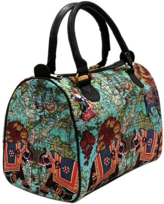 DesiPop Mapelephant Satchel Blue DesiPop Mapelephant Satchel Blue