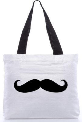 30% OFF on Snoogg Canvas Design Teenager Tote White