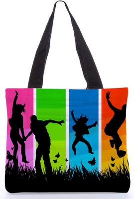17% OFF on Rebel Dance N Music Tote Multi-color 17% OFF on Rebel Dance N Music Tote Multi-color