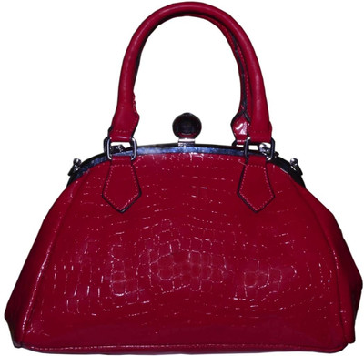 17% OFF on Lass Lee Stud Hand-held Bag Red-AA2014020