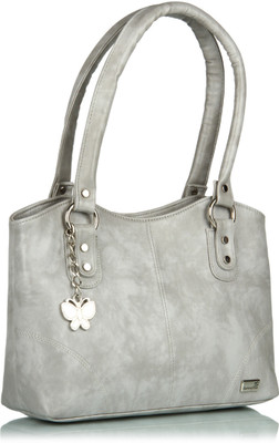 45% OFF on Butterflies Textured Hand Bag Grey