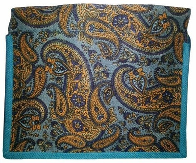 25% OFF on Jute Planet Ethnic Print with Blue Border Tote Multi-color 25% OFF on Jute Planet Ethnic Print with Blue Border Tote Multi-color