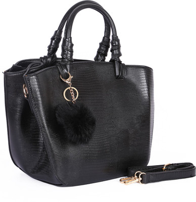 51% OFF on Zotti Pom-Pom Shoulder Bag Black 51% OFF on Zotti Pom-Pom Shoulder Bag Black