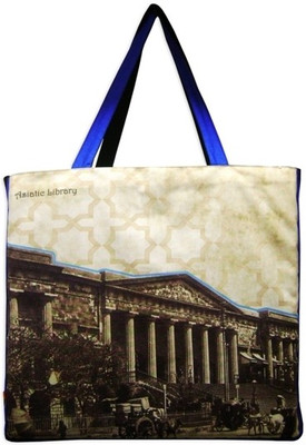 The Bombay Store Jhola - Asiatic Library Tote Multi-color The Bombay Store Jhola - Asiatic Library Tote Multi-color