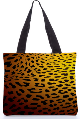 30% OFF on Snoogg Canvas Design Cheetah Print Tote Brown, Black 30% OFF on Snoogg Canvas Design Cheetah Print Tote Brown, Black